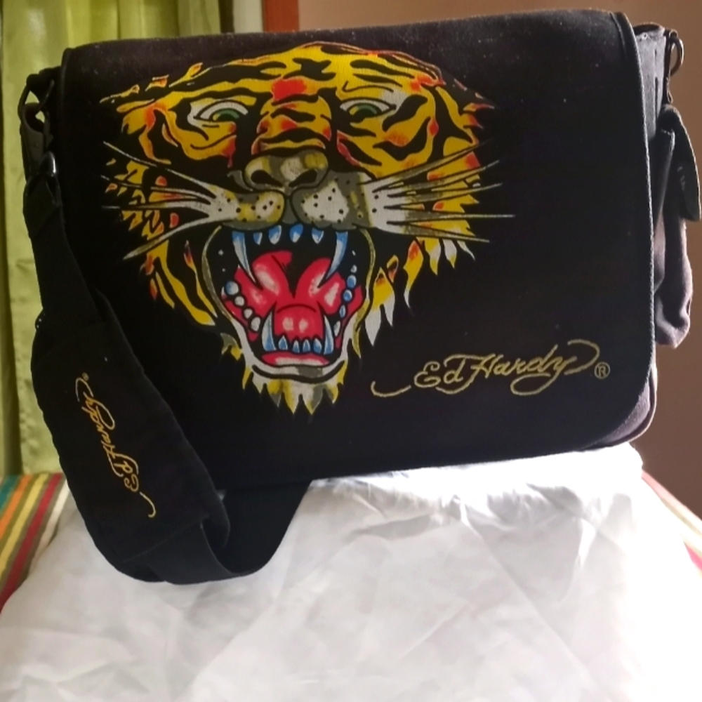 Ed Hardy messenger bag